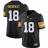 Iowa Hawkeyes 18 Chad Greenway Black College Football Jersey Dzhi,baseball caps,new era cap wholesale,wholesale hats